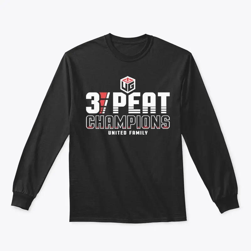 3 Time Champion Merch