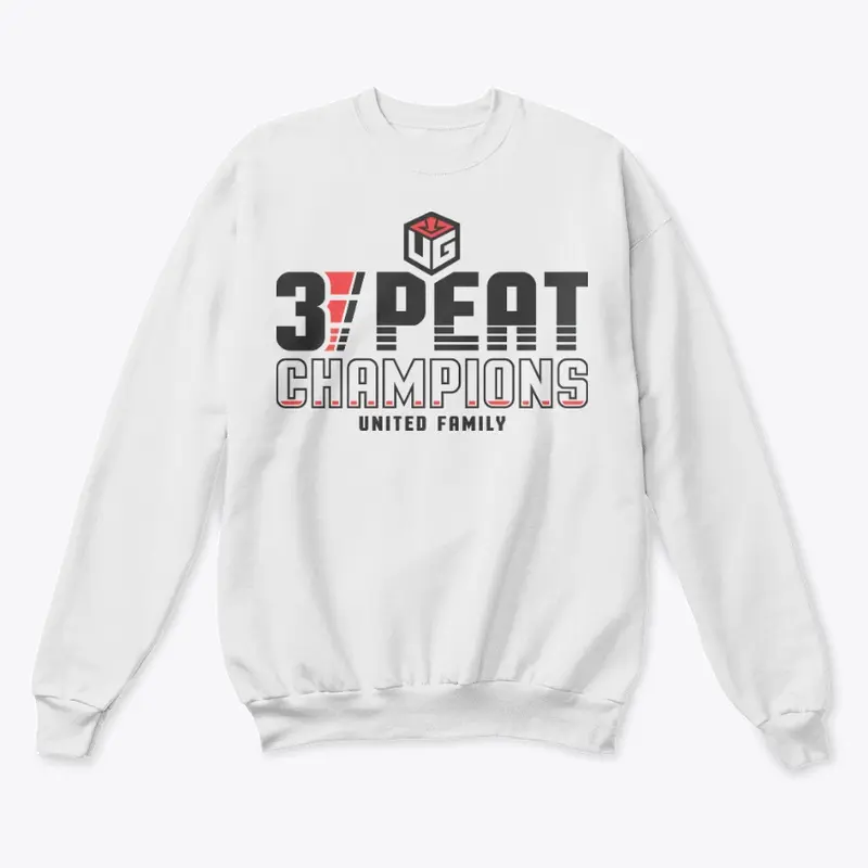 3 Time Champion Merch [White]